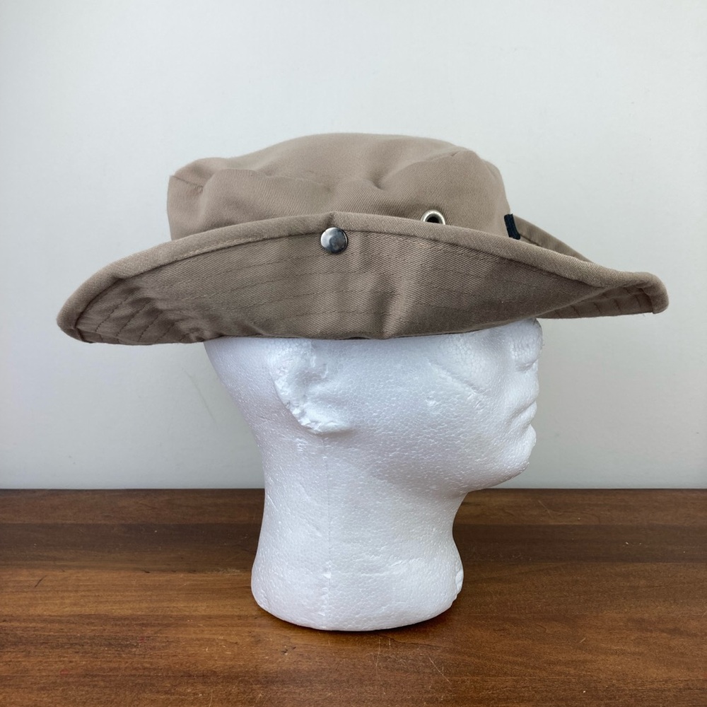 Aruba Sunset Beach Boonie Bucket Hat Desert Tan One Size Snap Sides Embroidered. - Picture 6 of 9